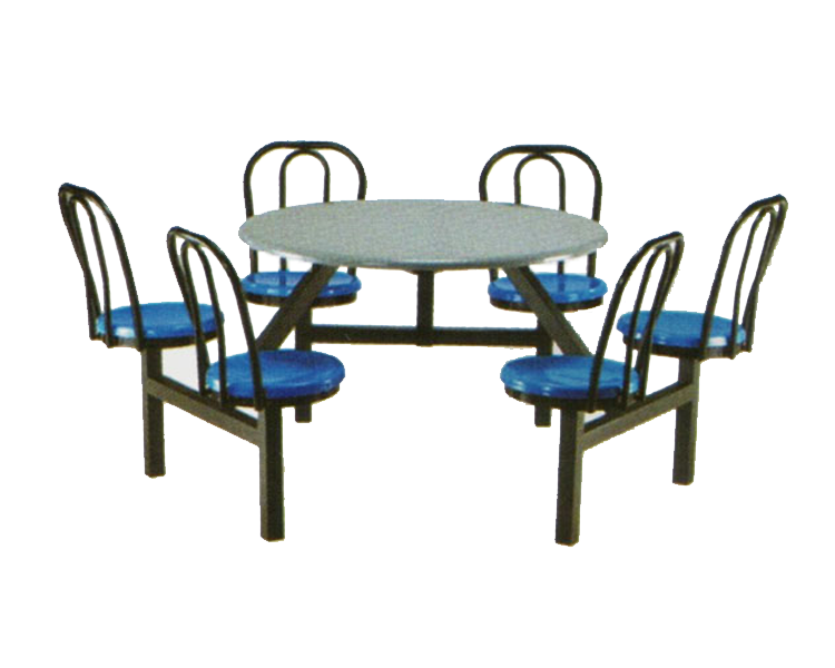 Apex Product | 6 Seater Fibreglass Table with Backrest