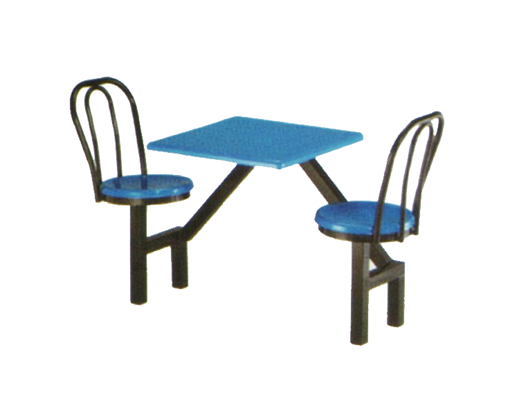 Apex Product | 2 Seater Fibreglass Table with Backrest