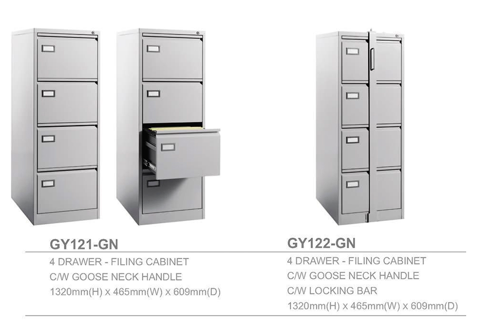 Apex Product | 4 Drawer - Filing Cabinet